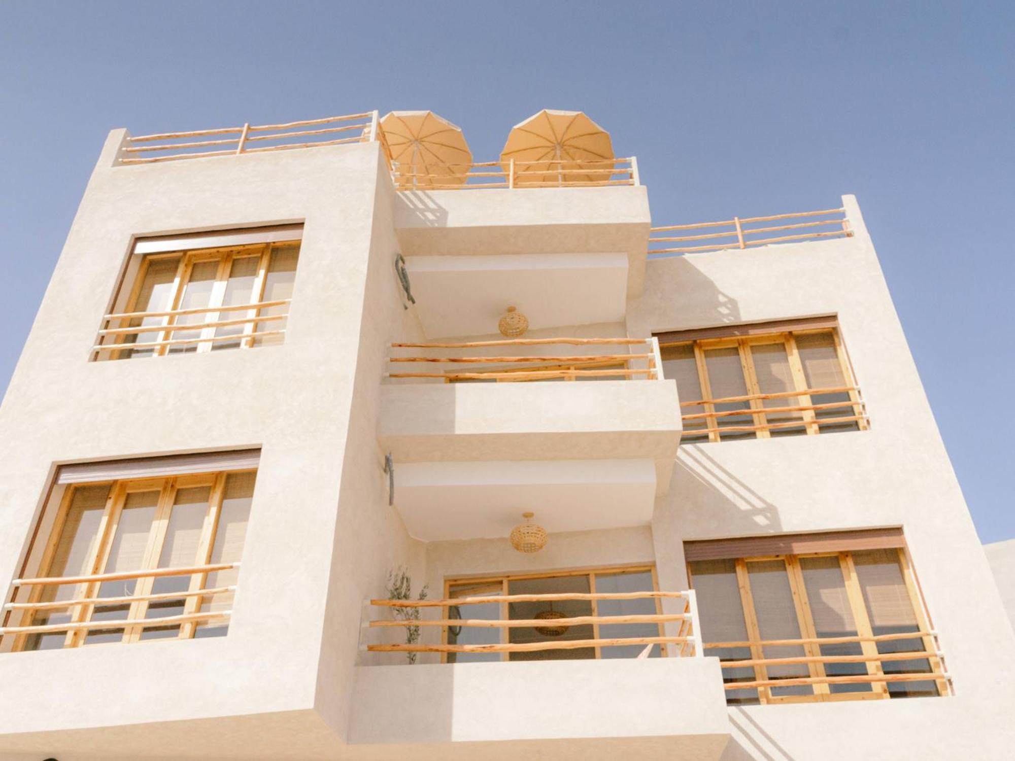 Ferienwohnung Malibu Surf House Tamraght Exterior foto