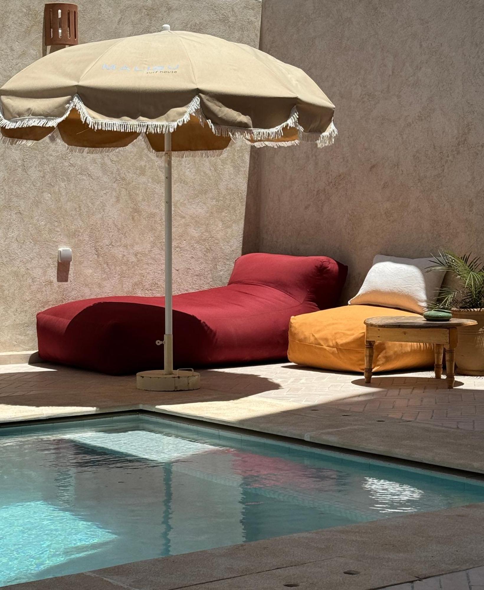 Ferienwohnung Malibu Surf House Tamraght Exterior foto